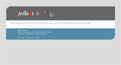 Desktop Screenshot of pretext.co.za